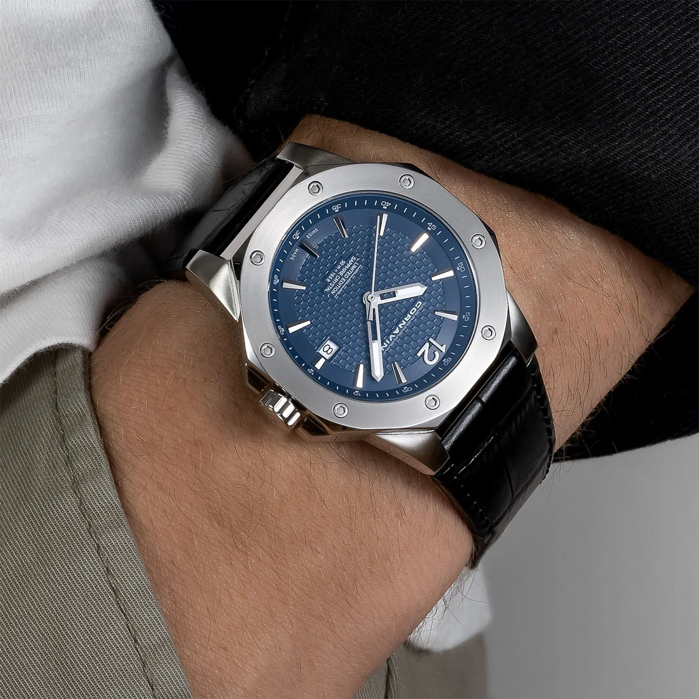 Cornavin CO 2021-2004 on the wrist