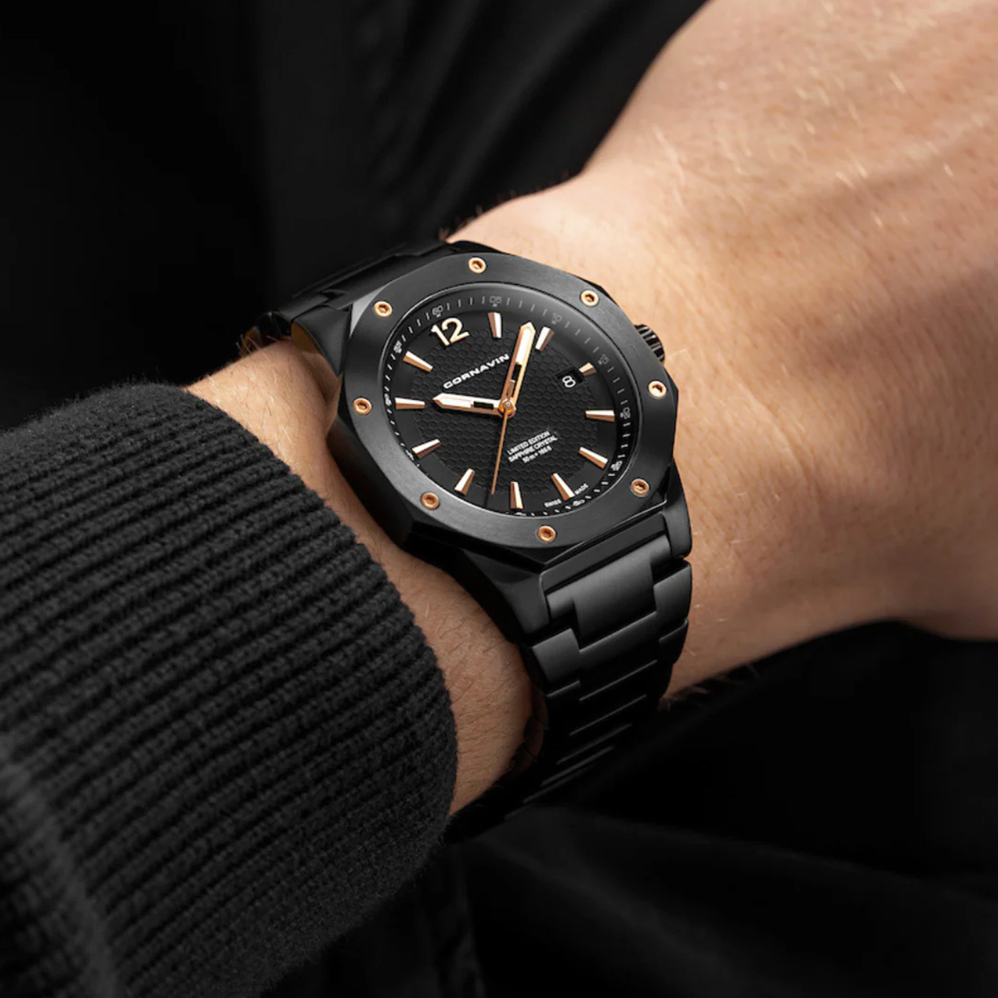 Cornavin CO 2021-2042 on the wrist