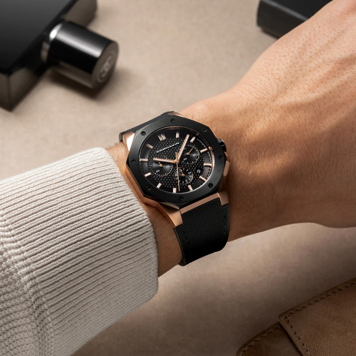 Cornavin CO.DS.15.R on the wrist